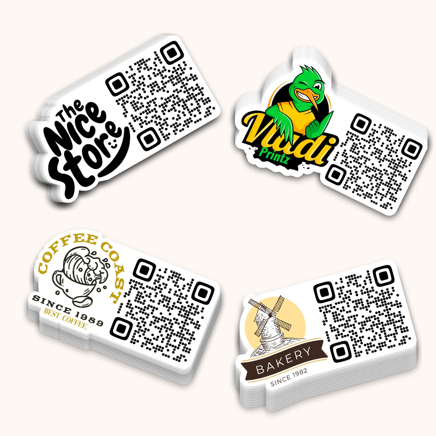 QR Code Stickers