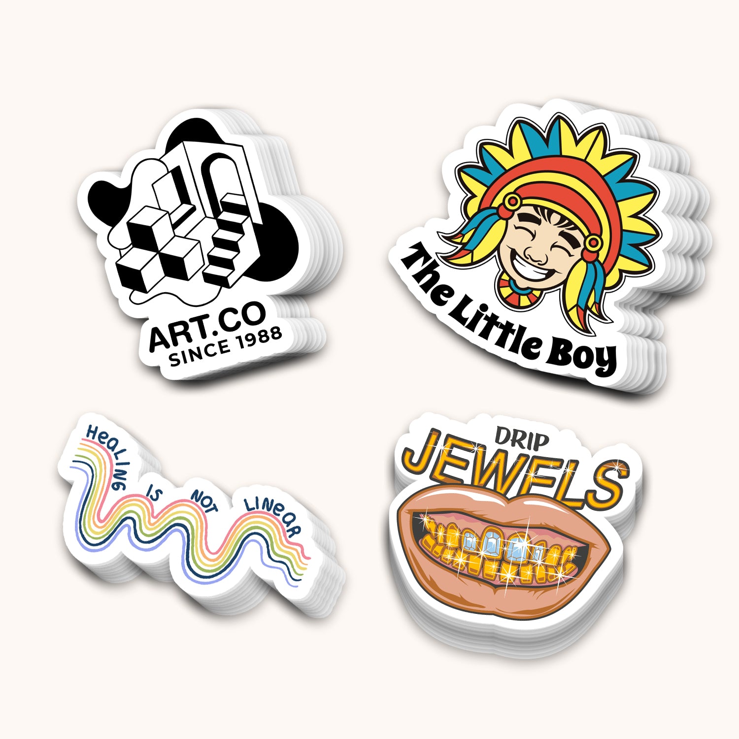 Welcome to Our Products, your go-to destination for premium die-cut stickers that add flair to any project. 